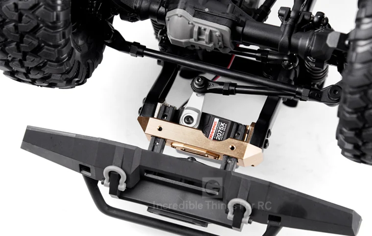 RC модель автомобиля TRX4 G2 Многофункциональный сервопривод передний медный кронштейн встроенный сервопривод лебедка traxxas#8237 опция обновленные детали