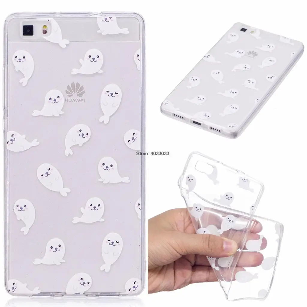 Fitted Cases for Huawei P8 Lite P8Lite ALE-L02 TPU Silicone Cover Phone Case P 8 ALE-L21 ALE-TL00 ALE-L23 |