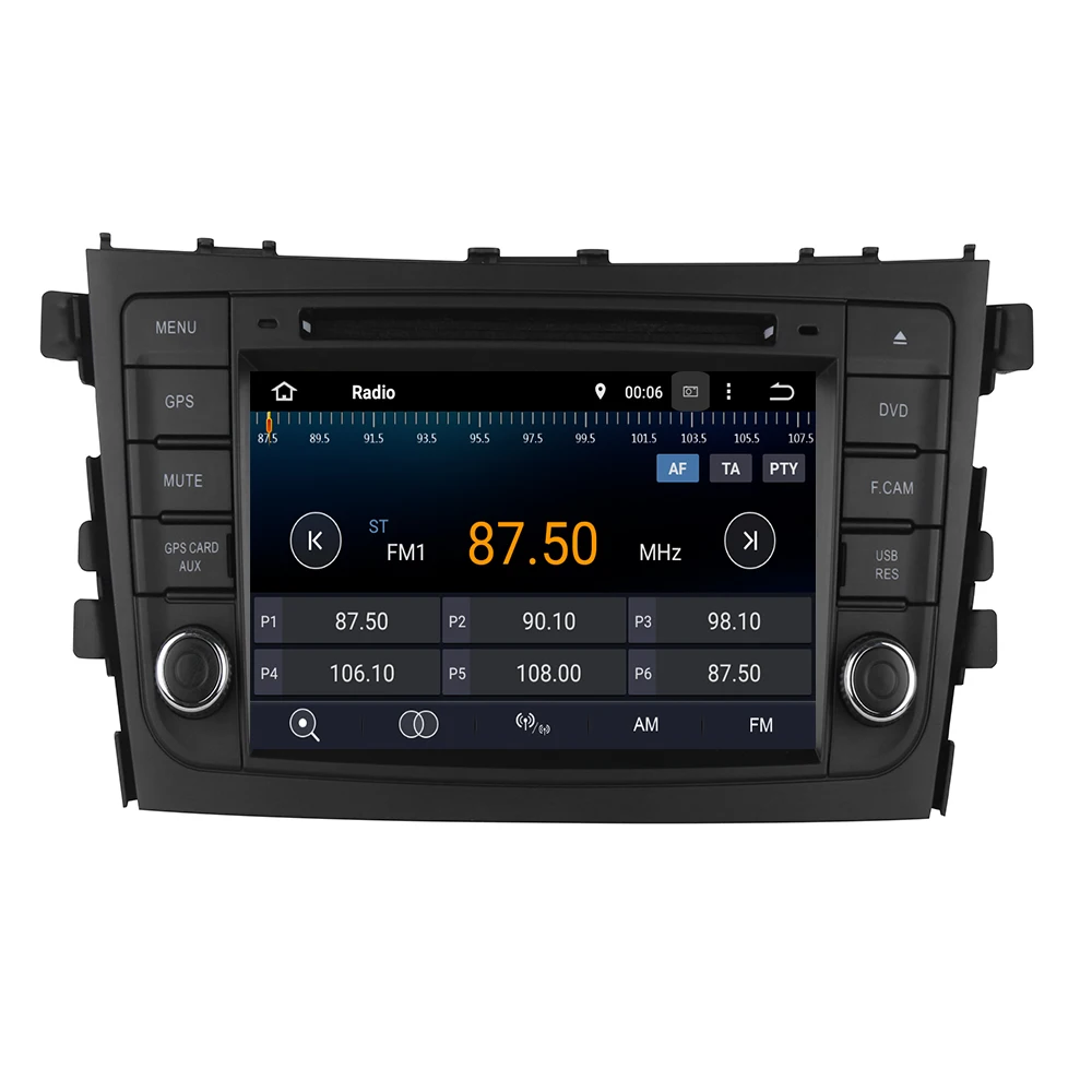 4 ГБ ОЗУ Восьмиядерный Android 10 автомобильный DVD GPS навигатор мультимедийный плеер