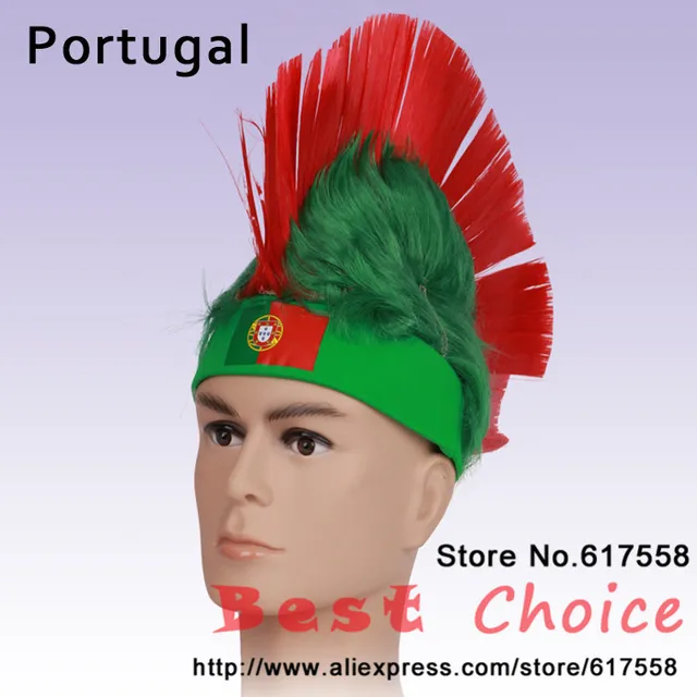 Portugal Comb Hair cap Mohicans 