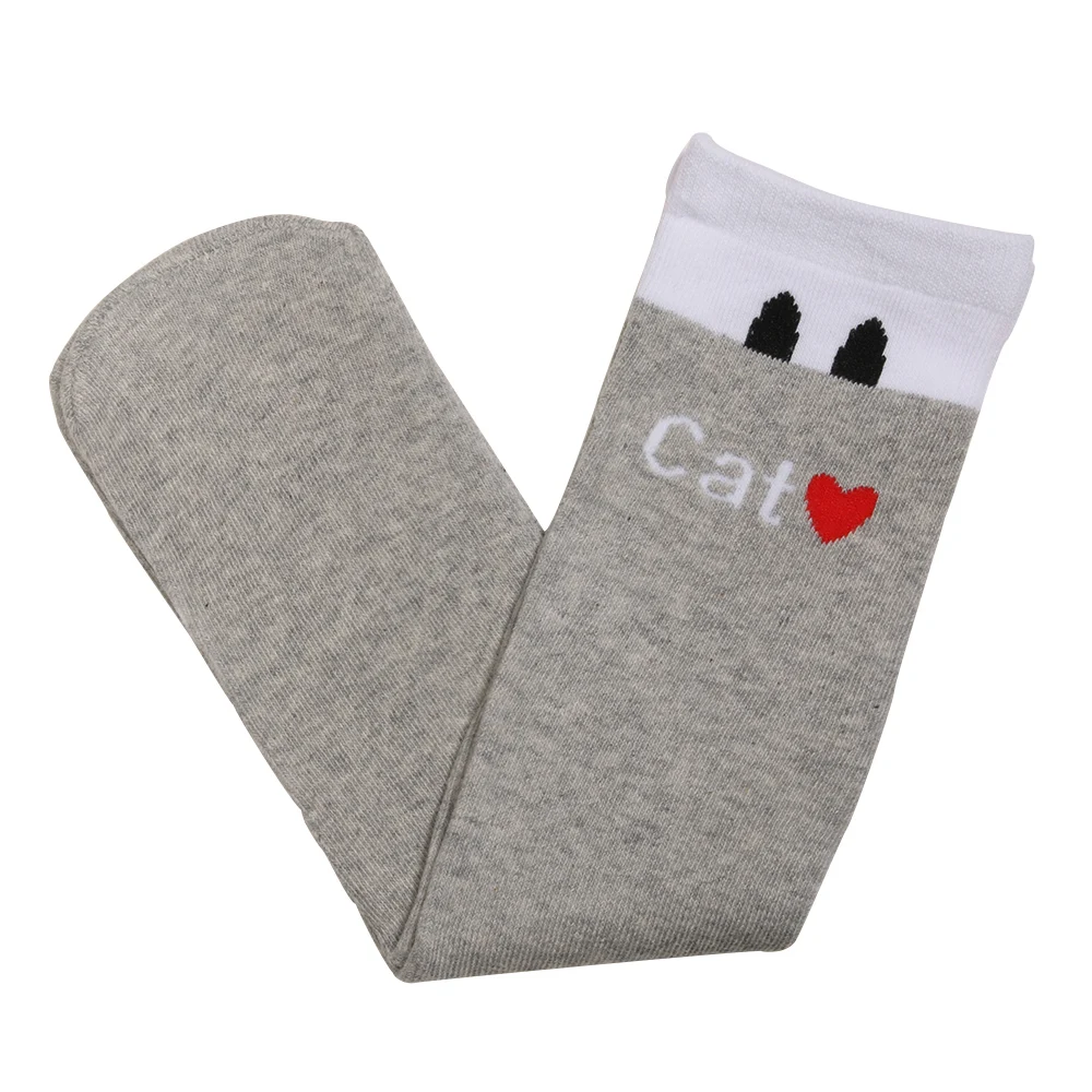 1 пара модные сексуальные чулки с котом теплые гольфы выше колена Длинные для