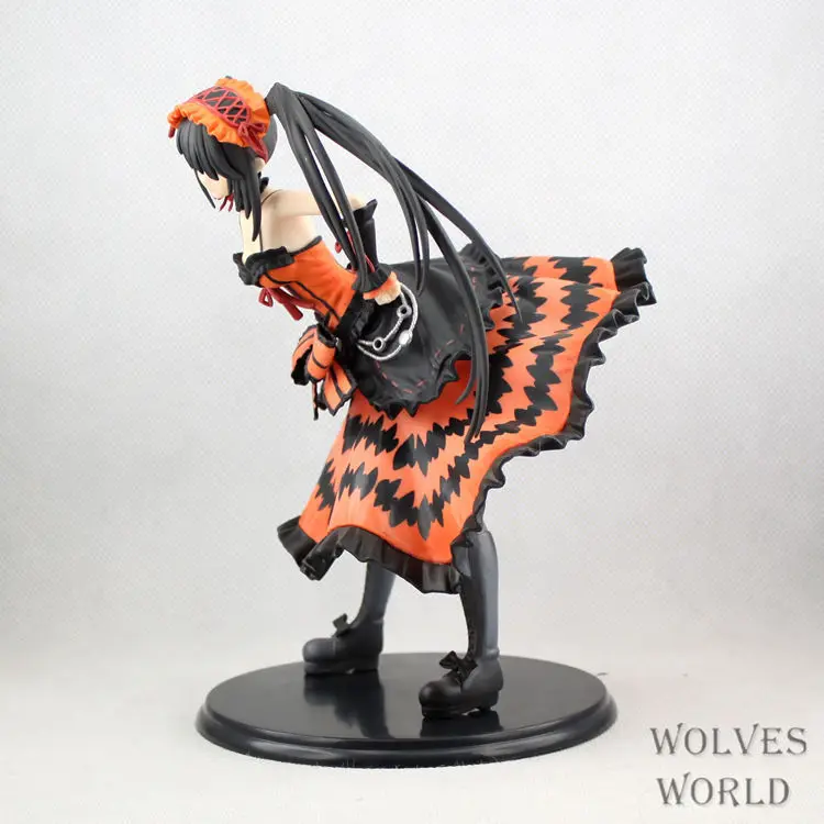 

21cm Anime Date A Live Nightmare Tokisaki Kurumi Action Figures PVC brinquedos Collection Figures toys for christmas gift