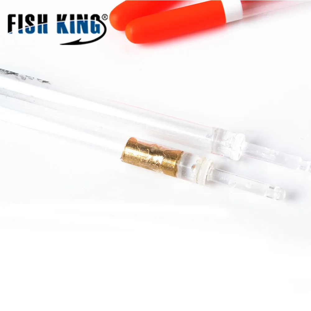FISH KING 10 шт./лот пластиковый поплавок из углеродного волокна 0 7 г/1 5 г/2 г/3 г
