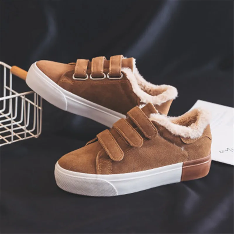 

Женские кроссовки на танкетке, розовые или верблюжьи кроссовки с вулканизированной подошвой, повседневная обувь для весны, 2018