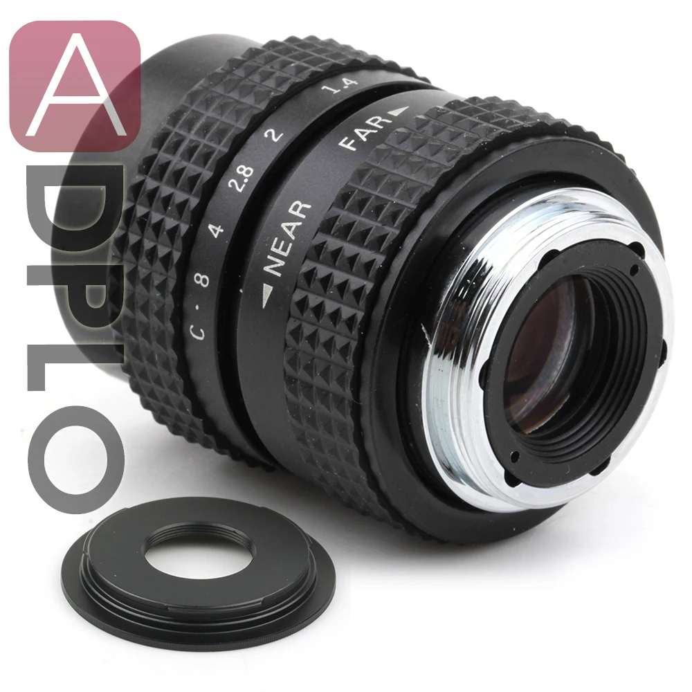 25 мм f1.4 CCTV C крепление объектива + к Micro M4/3 NEX /N1 /Pentax Q /Fuji / EF M M2 адаптер подходит для