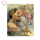 5d Кубик Рубика бриллиант фотокартина индейцы ручная работа детская рукоделие