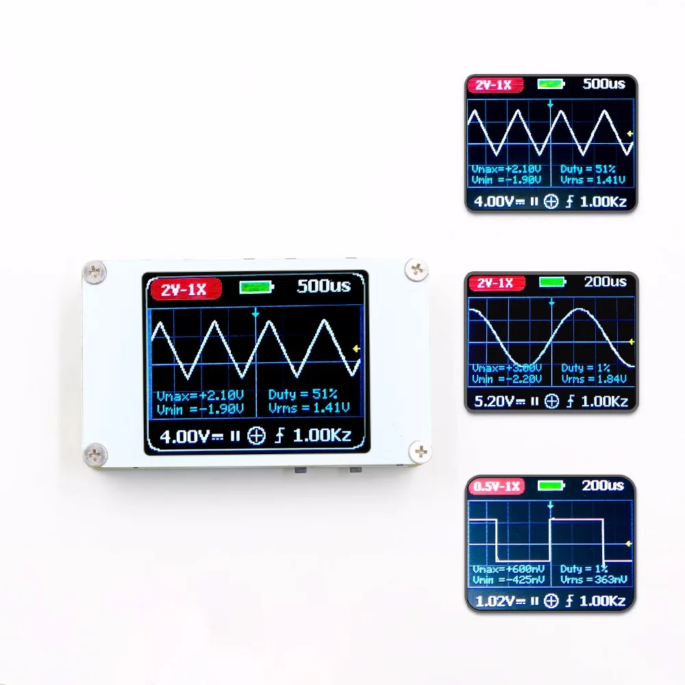 DSO188 Handheld Mini Pocket Portable Ultra-small Digital Oscilloscope 1M Bandwidth 5M Sample Rate Kit | Инструменты