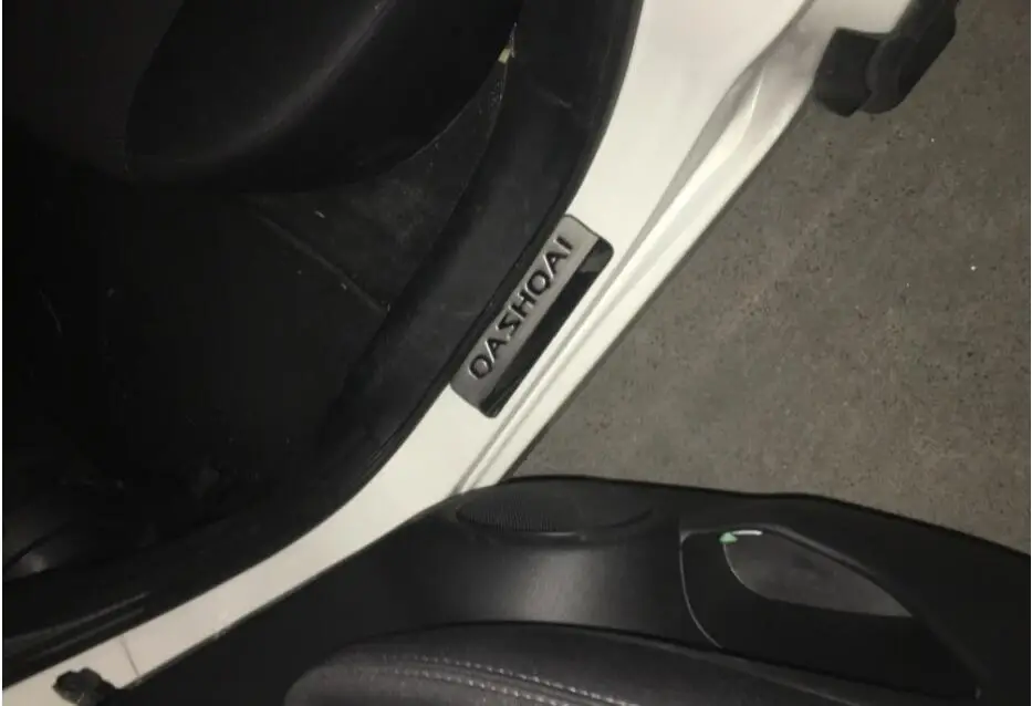 Для Nissan Qashqai j11 2007- накладка на дверной порог приветствуется защита педали из нержавеющей стали аксессуары для стайлинга автомобилей 4 шт