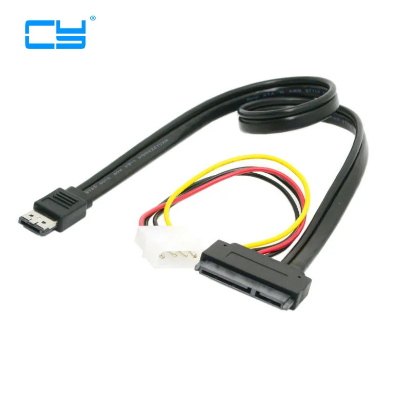 50 см eSATA Power ESATA Combo для SATA 22pin и IDE 4pin 5V 12V 3 5 &quot2 5&quot жесткого диска кабель передачи