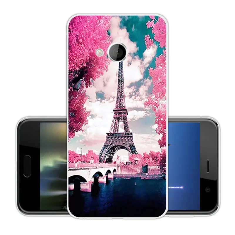 Для HTC U Play Alpine чехол мягкий силиконовый прозрачный ТПУ Skuli задняя крышка ультра