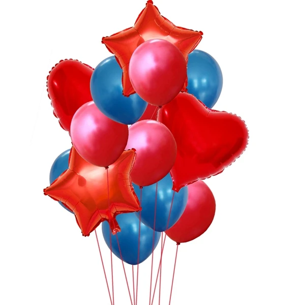 14 шт 12 дюймов 18 Multi Air воздушные шары для дня рождения вечерние Helium шар украшения