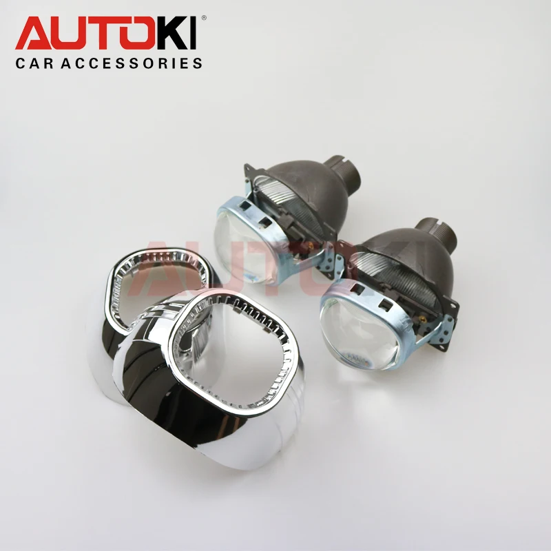 Автомобильные фары 3 дюйма H4 Koito Q5 D2H D2S Биксеноновые HID линзы проектора LHD/RHD|bi-xenon