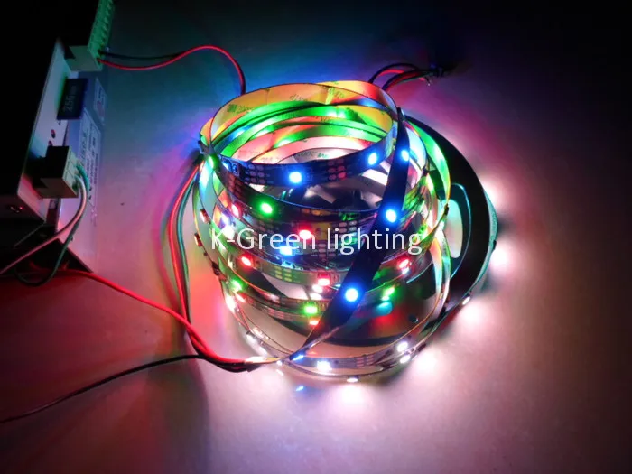 Программируемая цветная светодиодная лента 5mX APA104 RGB 5 в пост. Тока 60 светодиодов/м