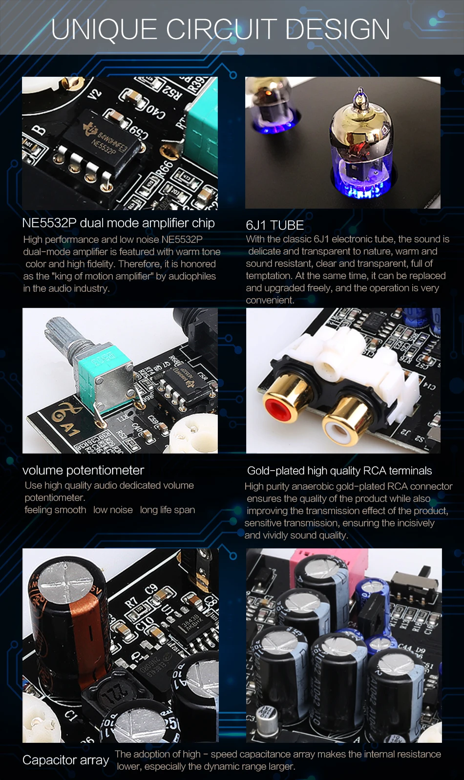 KGUSS A1 MINI 6J1 аудио трубка желчи усилитель для наушников NE5532 6K4 усилитель для наушников