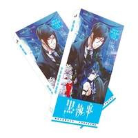 180pcsset black butler cartoon postcardgreeting cardmessage cardchristmas and new year gifts
