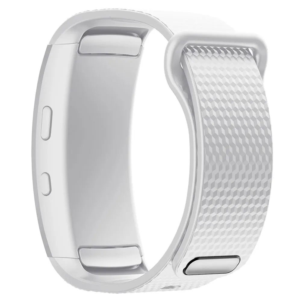 Роскошный спортивный силиконовый ремешок для наручных часов Samsung Gear Fit 2 SM-R360 |