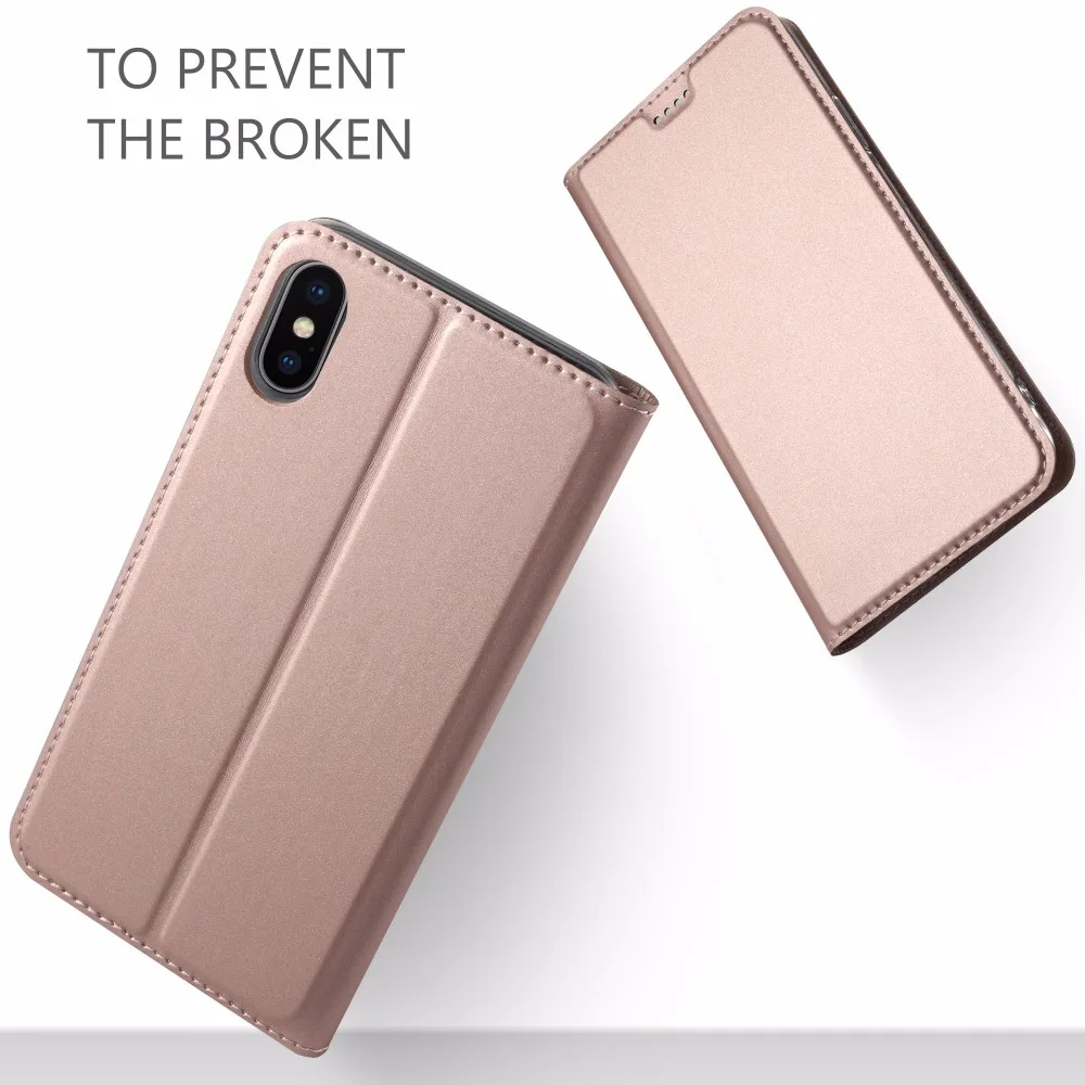 IVSO Роскошный кошелек кожаный чехол для телефона iphone x/iphone xs слот карт памяти