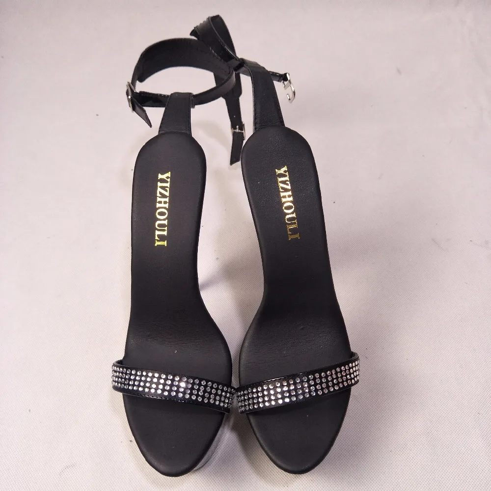 Новинка туфли в римском стиле на высоком каблуке 15 см очень 5 Модные женские