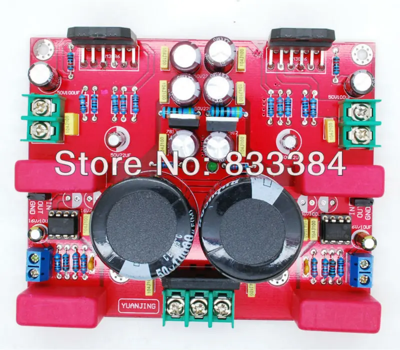 

2x68 Вт усилитель NE5532 + LM3886, аудио Плата, двухканальная сборная плата