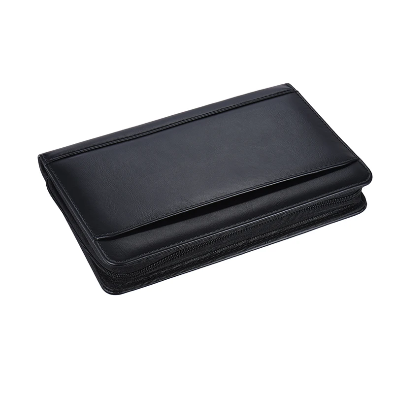 A5 Padfolio Бизнес Портфель держатель блокнот папка чехол для документов Органайзер