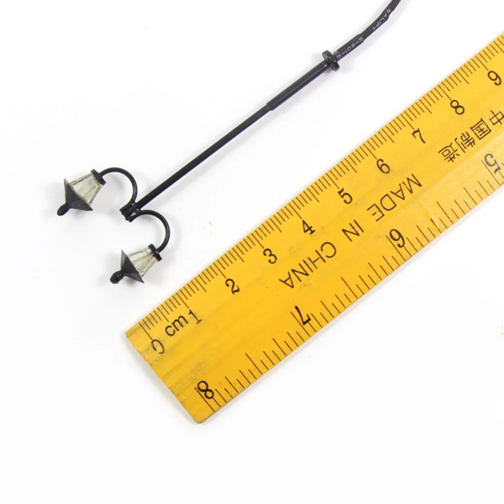 10 шт. модели железнодорожного Досуг светодиодный фонарный столб светильника