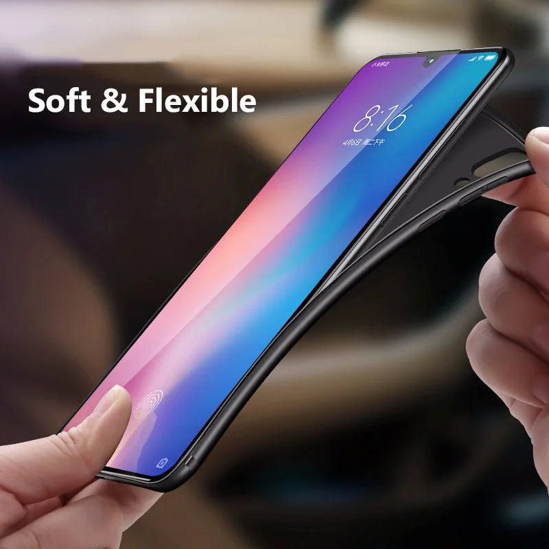 Для samsung Galaxy A50 чехол ультра-тонкий матовый мягкий противоударные крышки-Чехлы