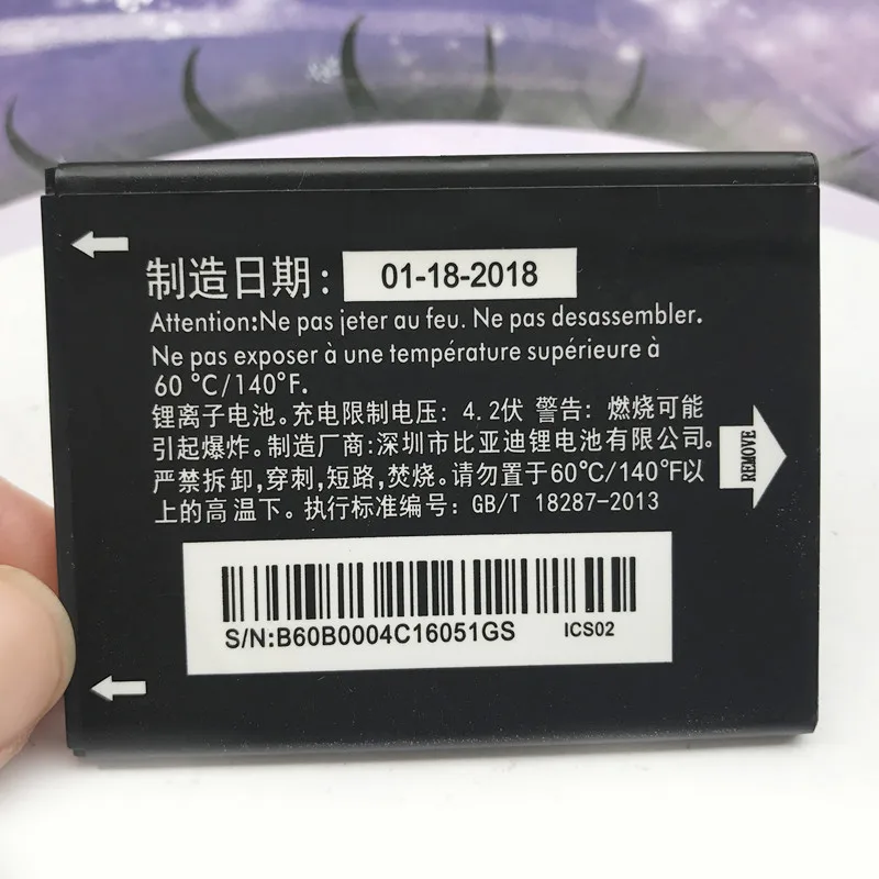 Новый высококачественный аккумулятор 1400 мАч для Alcatel 4013d One Touch Pixi 3 4 5|battery for