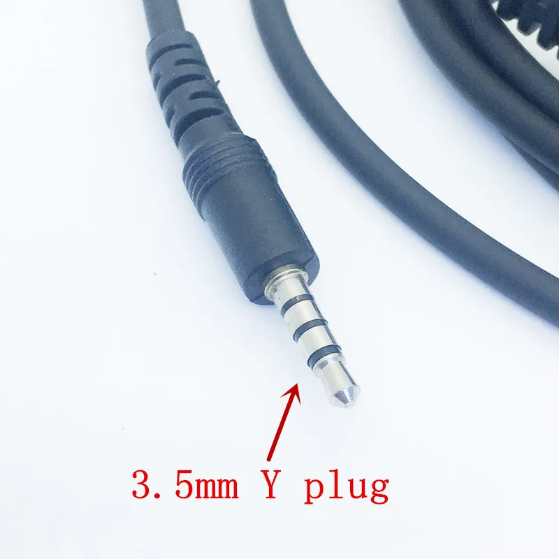 2 в 1 com разъем 3 5 мм 8 контактов для YAESU VERTEX VX 1R 2R 3R 4R 5R 132 160 168 231 300 FT2500 GX1500 2000 3200 4800 и т.