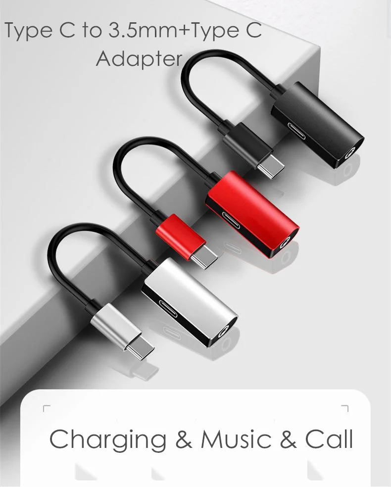 USB C к разъему 3,5 type C Кабель-адаптер для huawei P20 Pro mate 20 Xiaomi Mi 8 9 SE Note usb type C 3,5 мм AUX преобразователь для наушников