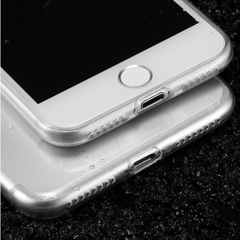 

Wangcangli for iPhone6S plus 6S plus transparent original ultra-thin silicone phone case back cover for iPhone6 cloudy, soft bag