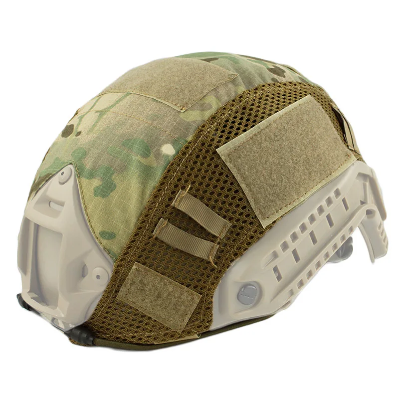 MultiCamo Открытый Airsoft Пейнтбол Тактическое Военное Снаряжение Combat Fast шлем Крышка
