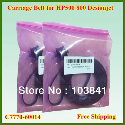 10 шт. новый ремень каретки для плоттера HP designjet 500 500PS plus 800 800PS 510 510PS 42 дюйма|carriage