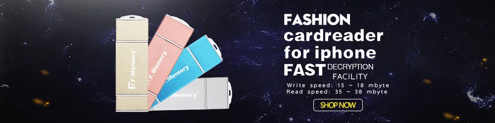 Dr. Memory 3 в 1 кард-ридер Lightning tf считыватель памяти для iphone 6s 7 plus металлический Android OTG адаптер