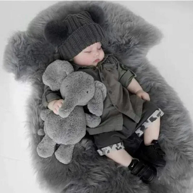 

1pc 40cm Fashion Baby Animal Elephant Doll Stuffed Gray Elephant Plush Pillow Kids Toy Children Room Bed Decoration Toys