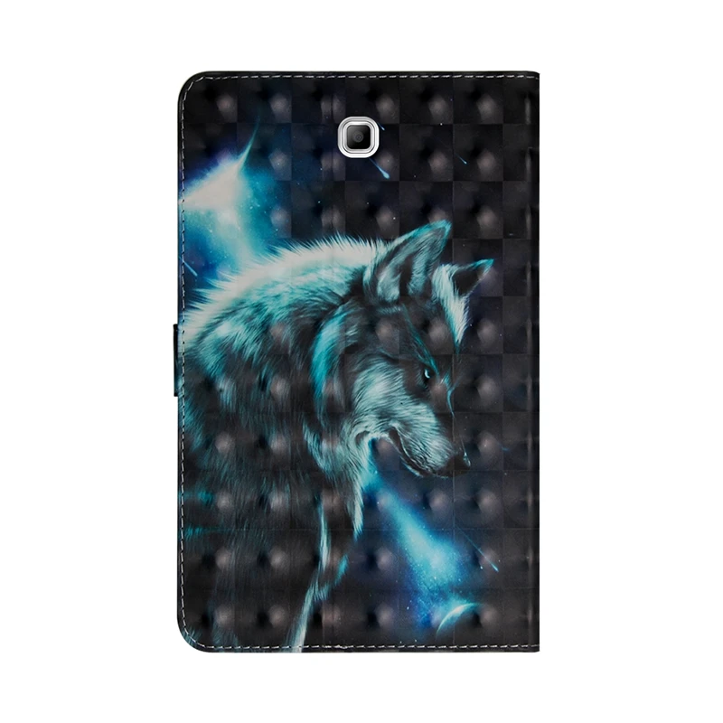 Чехол для Samsung Galaxy Tab A 8 0 2018 T387 T387W кожаный флип-кошелек с милым котом чехлы