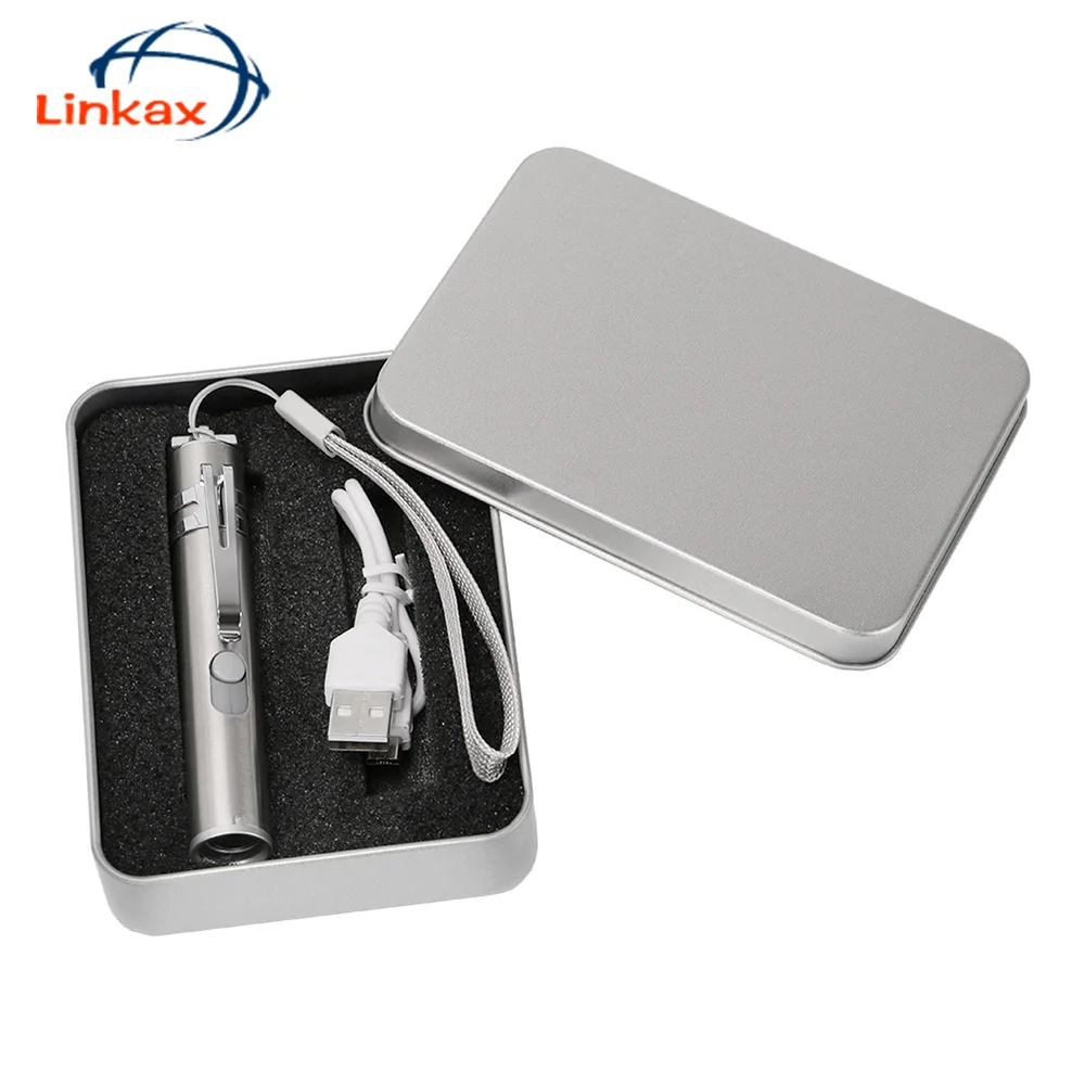 USB Rechargedable УФ лазерная указка перо светильник 3 In1 светодиодный шоу Веселые трость