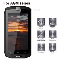 tempered glass for agm a9 screen protector 9h ultra anti knock protective for agm x1 x2 a9 mobile phone explosion proof film
