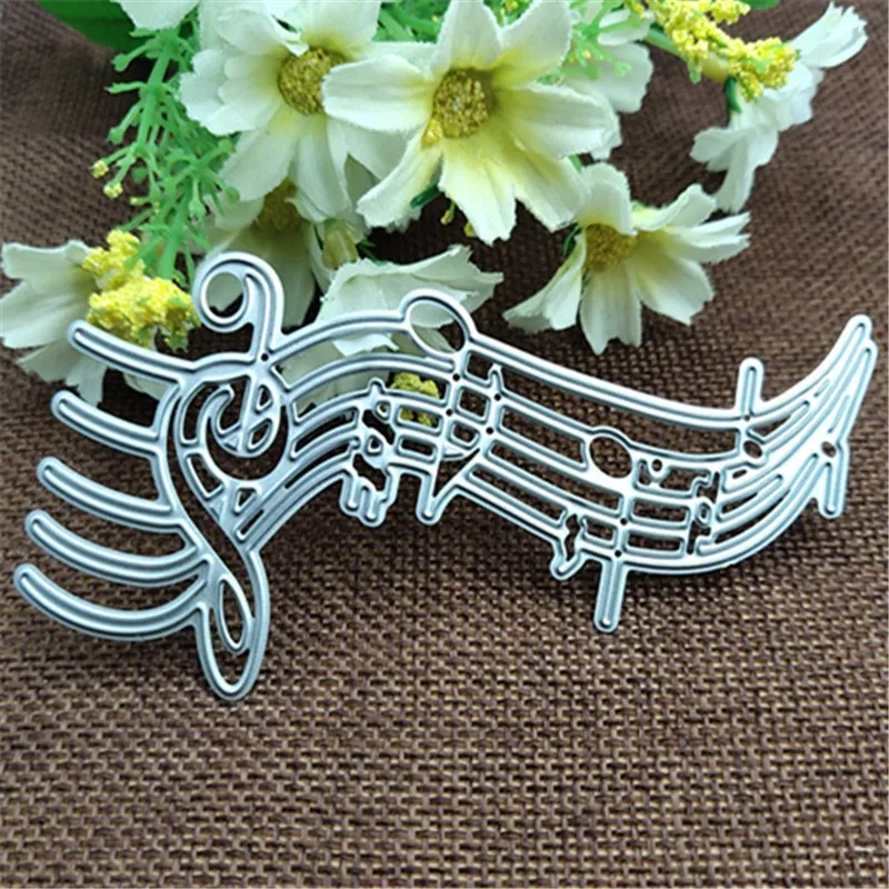 Note металлические режущие штампы Трафаретный Скрапбукинг фотоальбом карта