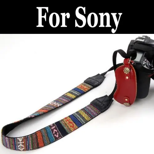 Dslr плечевой ремешок на шею для камеры ремень тесьма цифровая камера Slr Sony Cyber Shot Dsc
