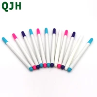 4 pcs water erasable pens fabric markers soluble cross stitch tool pencil patchwork needlework automatic fade pen