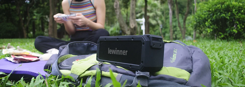 Lewinner X3 Bluetooth динамик IPX7 водонепроницаемый портативный беспроводной динамик 40 Вт динамик s 15H время воспроизведения с Экстра бас сабвуфером