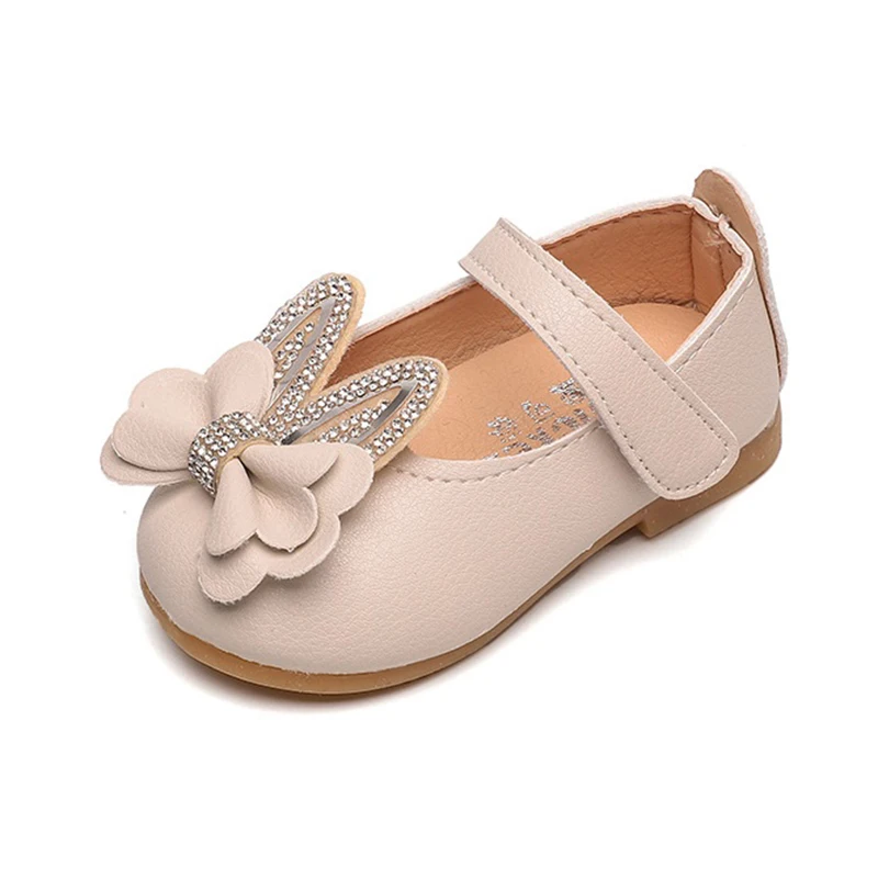 Детская повседневная обувь с кроличьими ушками на мягкой подошве размеры 15