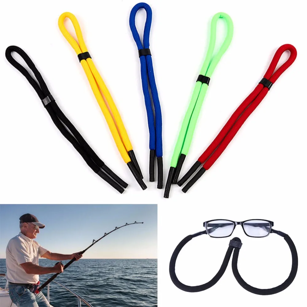 

NEW 28.7inch Float Sunglasses Lanyard Light Weaving Thread Neck Cord Multi Color Eyewear Strap Cord Fishing Accessory
