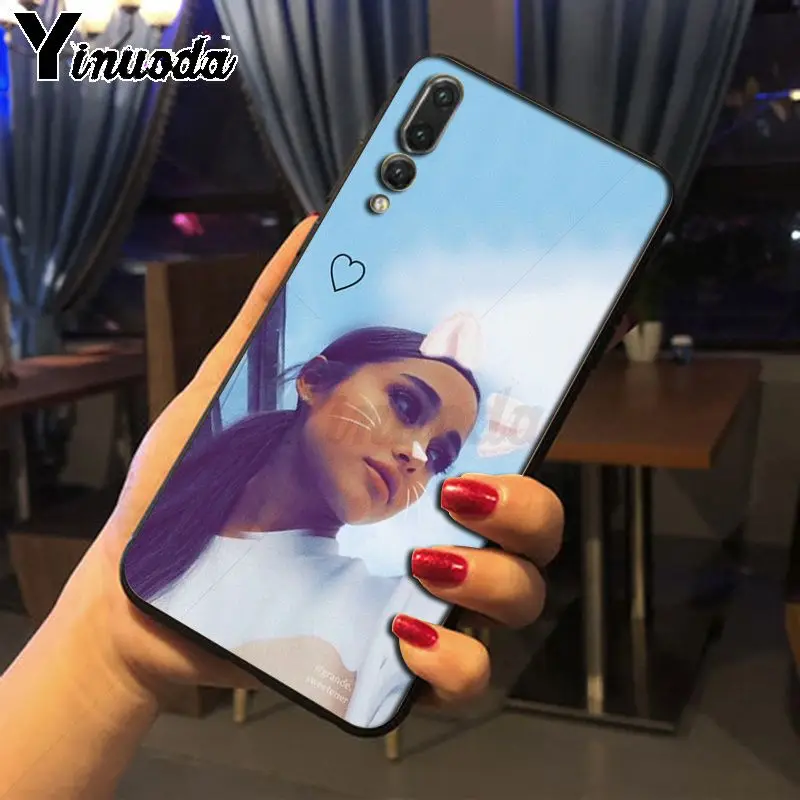Ультратонкий силиконовый чехол Yinuoda Ariana grande из мягкого ТПУ для Huawei P20Lite P10 Plus Mate10Lite