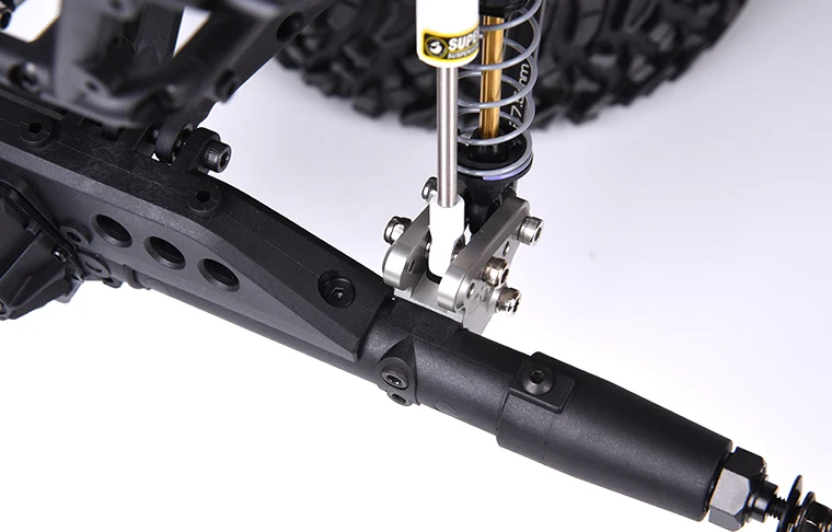 GRC металлическое двойное амортизирующее сиденье для стержня Ghost car Axial wraith 90018 1/10 RC