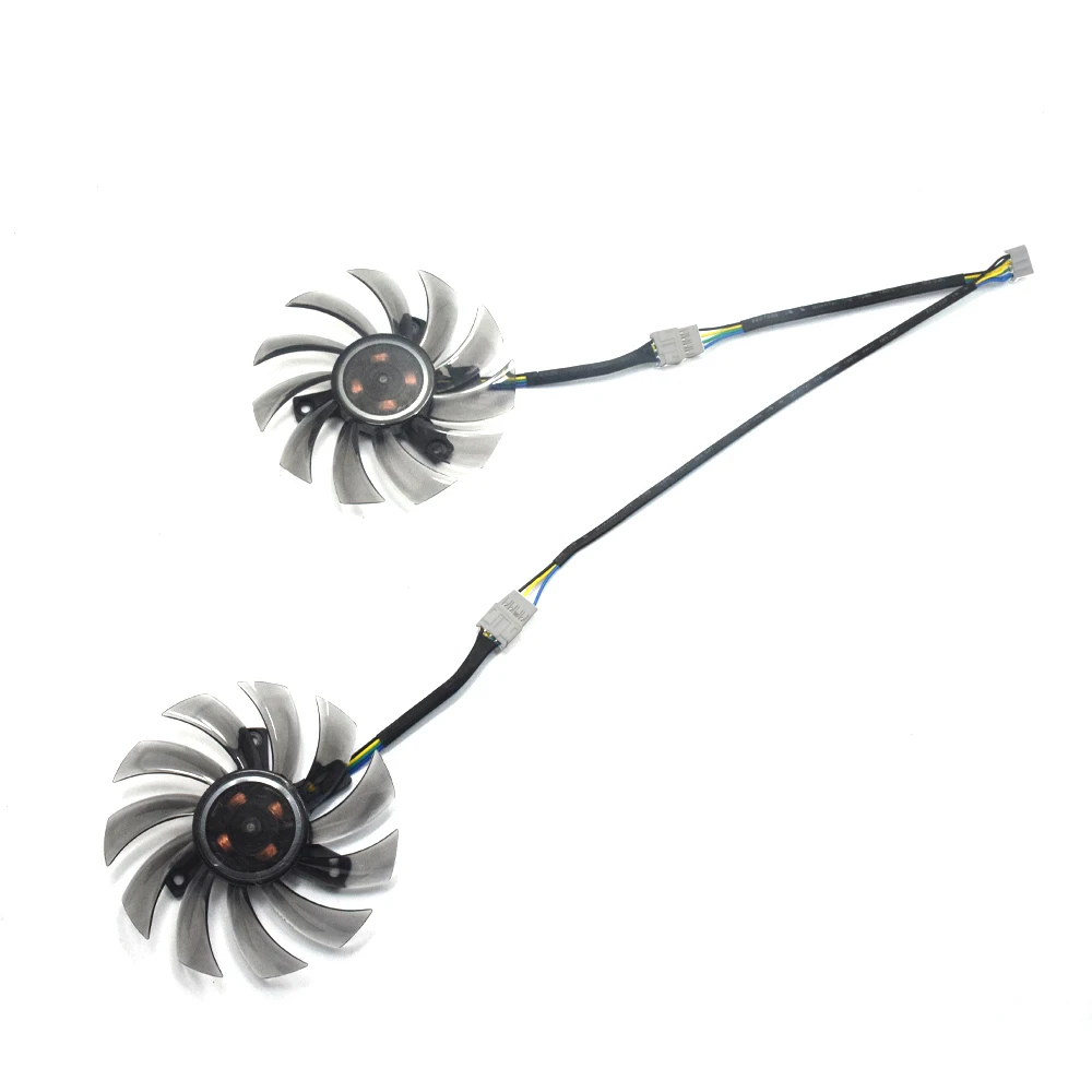 Вентилятор кулера 75 мм PLD08010D12HH PLD08010S12HH для MSI GTX 460/480/560/570/580/R5850/6790/6850/6870/6950 Twin Frozr Vision