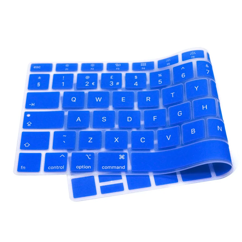 ЕС клавиатура протектор для Macbook Air 13 A1932 силиконовые Защитная пленка для клавиатуры крышка MacbookAir 13,3 A1932 защитная кожа