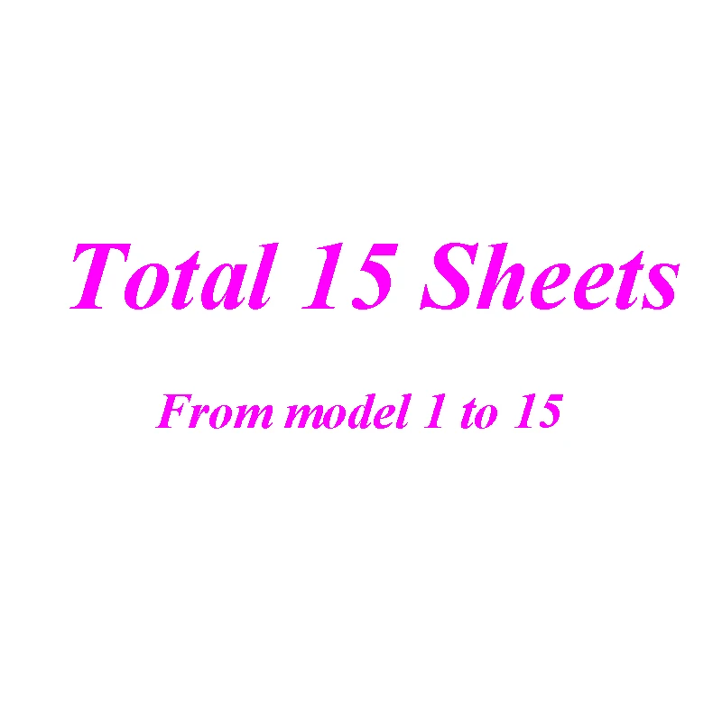 1 Set 15 шт./лот, украшения для лица, сделай сам, брови, боди-арт, клей для лица, драгоценные камни, кристалл, блеск, драгоценность, временная татуировка, наклейка, макияж, флеш-тату - Цвет: 1 Set