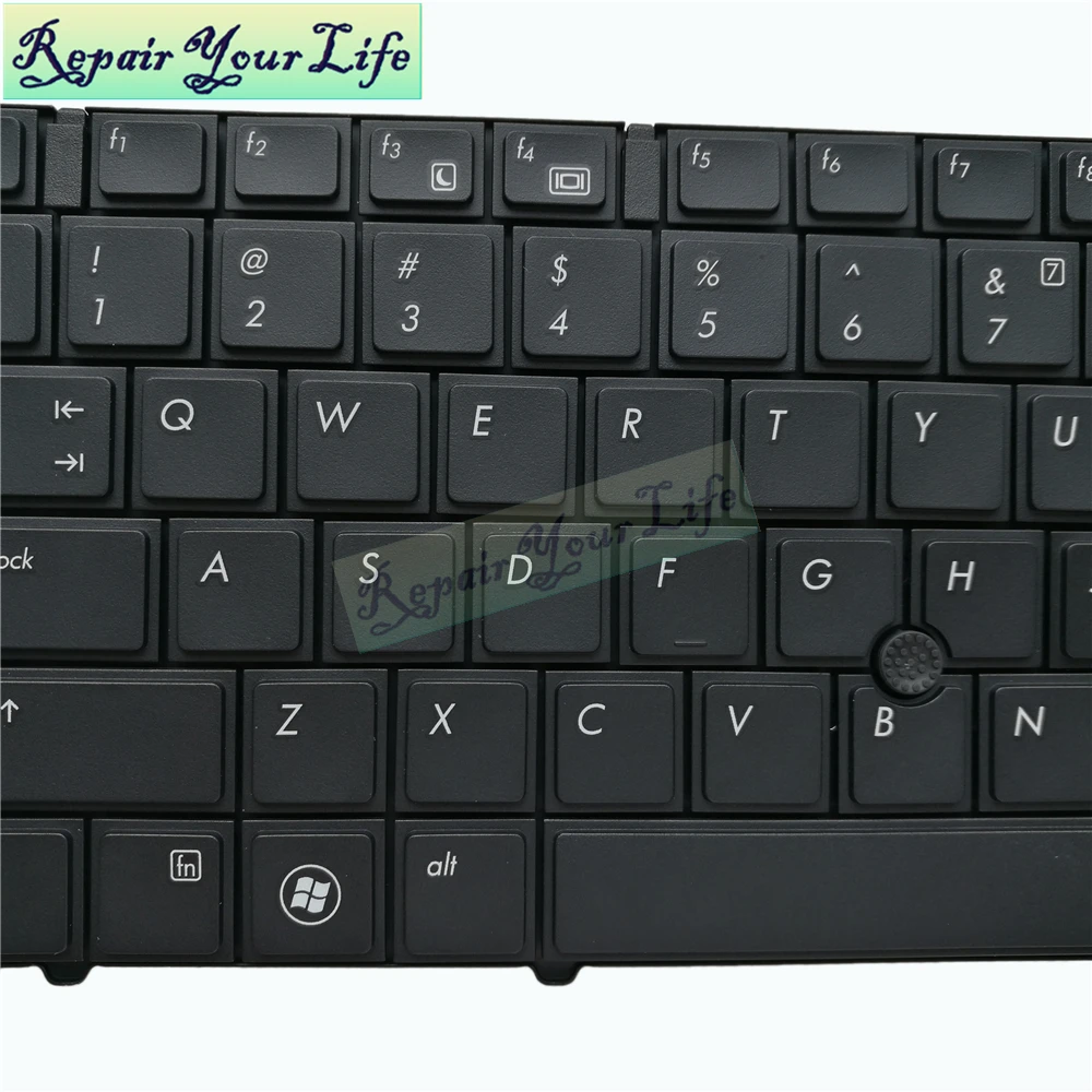 Клавиатура для ноутбука hp Elitebook 8440P 8440W 8440 американская английская версия черная