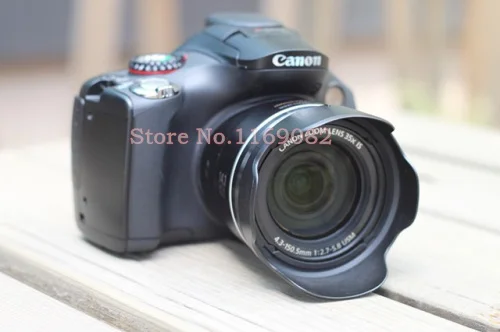 LH-DC60 Flower lens hood for SX40 SX30 SX20 SX10 SX50 IS SX1 camera | Электроника